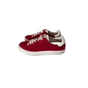 GOOD MAN BRAND Shoes Red EDGE LO-TOP SNEAKER OILED SUEDE Size Men's 11